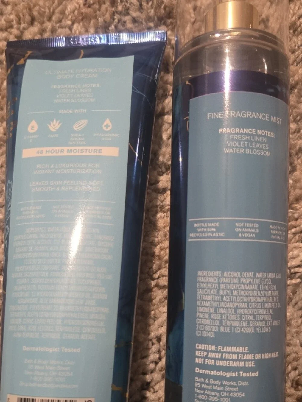 Bath & Body Works Saltwater Breeze Body Cream & Mist